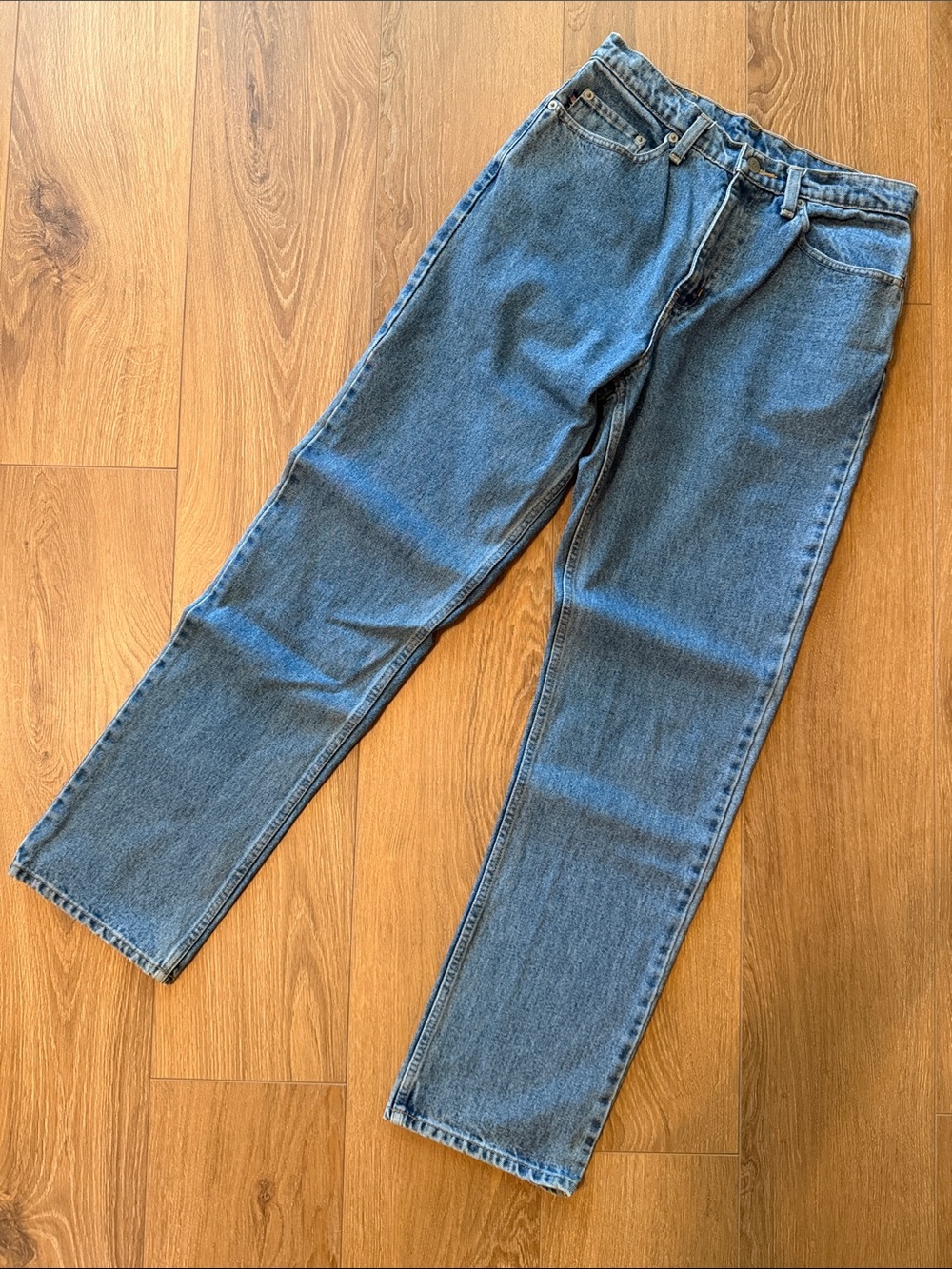 Vintage Polo Jeans Co. Ralph Lauren High Rise Slightly Tapered Cotton Jeans 8x31
